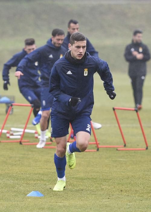 Entrenamiento del Real Oviedo