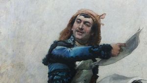 La obra «Vendedor de periódicos», de José Jiménez de Aranda.