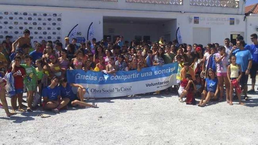 La Caixa organiza un campamento para niños en situación vulnerable