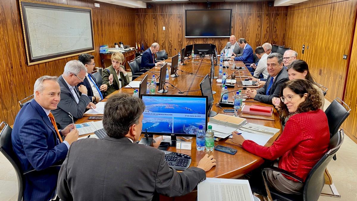 El Consejo de Administración de la Autoridad Portuaria de Las Palmas.