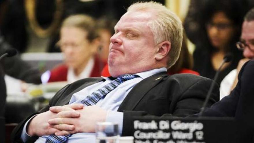 El alcalde de Toronto, ‘pillado’ de nuevo borracho