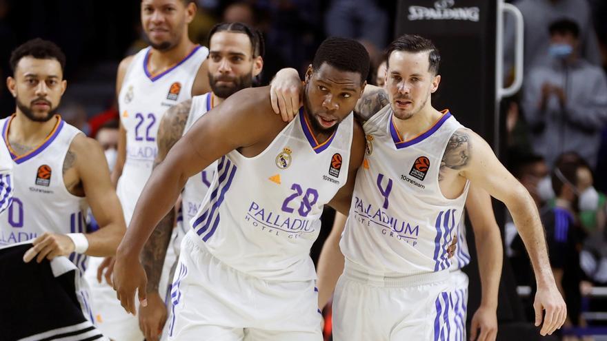 Heurtel y Yabusele, protagonista en el partido del Madrid ante el Macabbi.