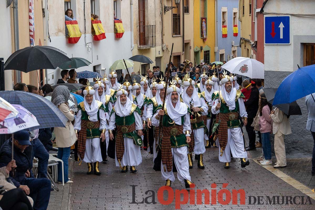 Desfile de Moros y cristianos y parlamento en las Fiestas de Caravaca