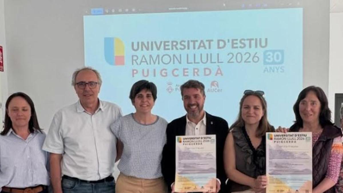 La presentació de la Universitat d'Estiu de Puigcerdà