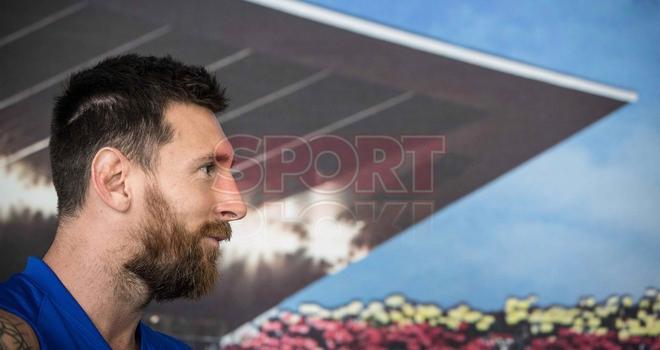 Las imágenes de la entrevista en exclusiva de SPORT a Leo Messi.