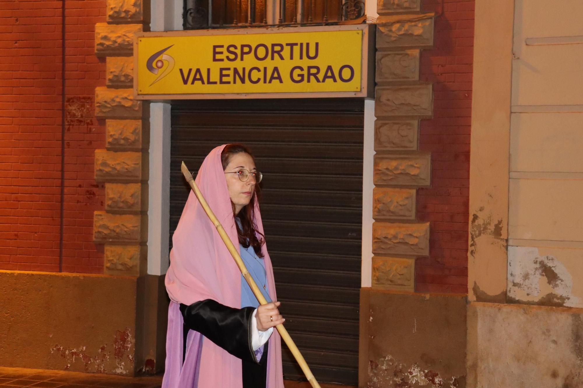 Procesión y Encuentro del Martes Santo en el Grao