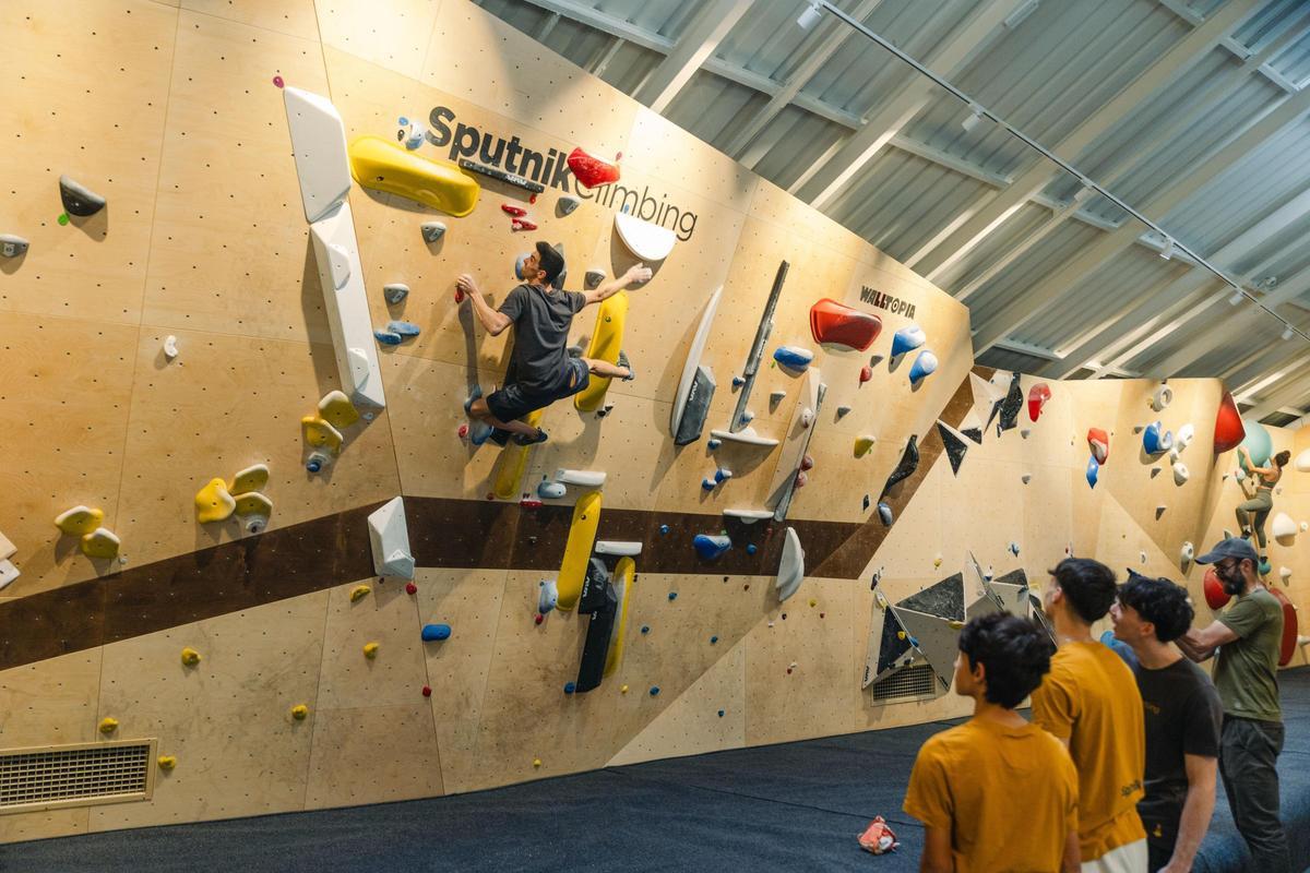 Escaladores de alto rendimiento del Equipo Sputnik