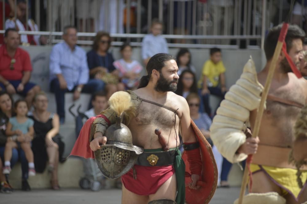 Carthagineses y Romanos: monera gladiatori