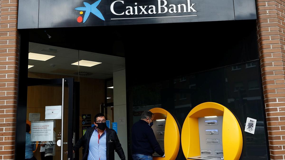 Una oficina de Caixabank.