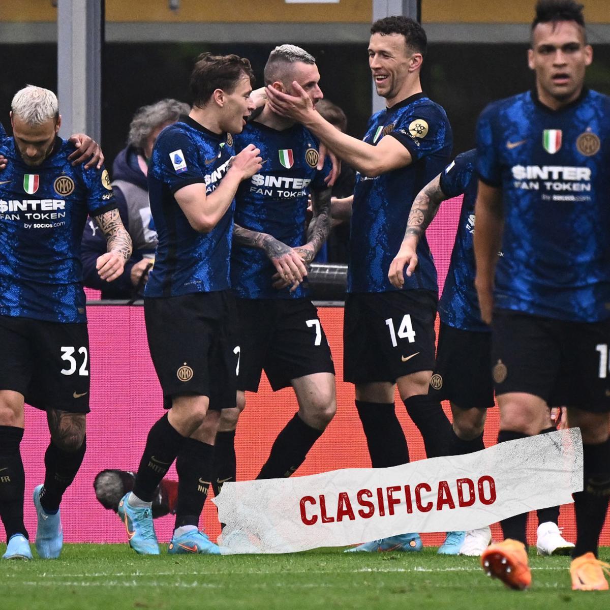 El Inter, actual líder de la Serie A, se clasifica automáticamente para la Champions