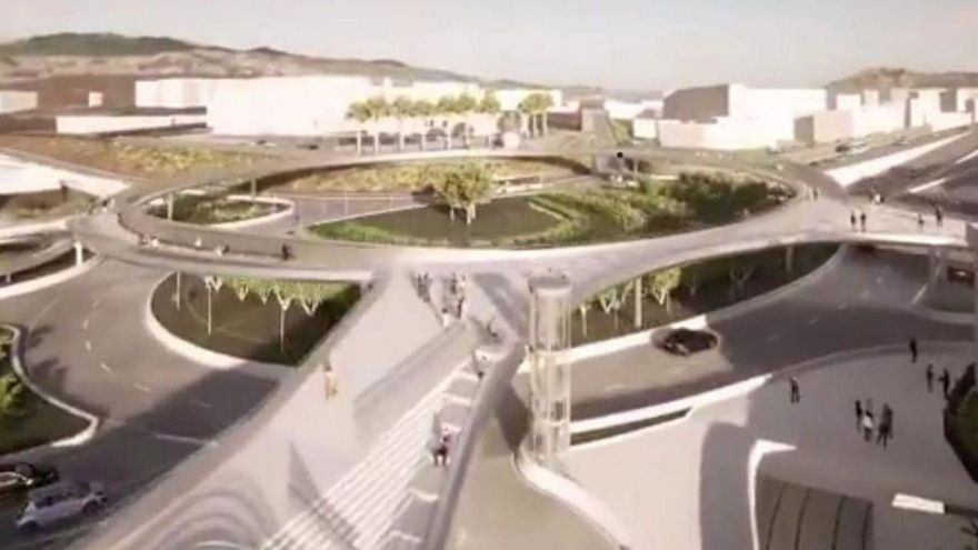 Martín threatens to break up with the construction company of the Anchieta footbridge
