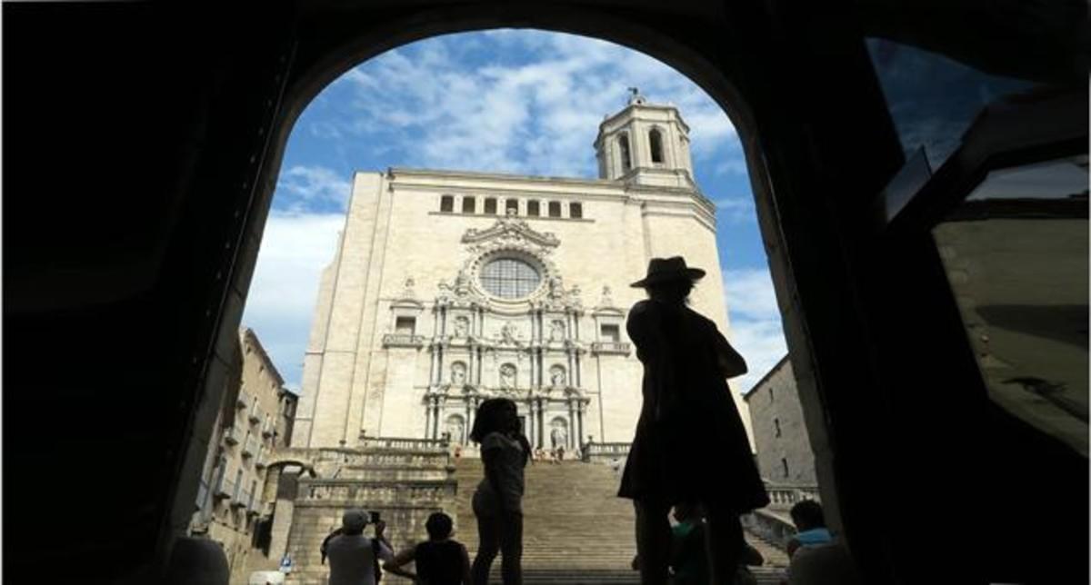 La catedral de Girona, uno de los escenarios de la serie.