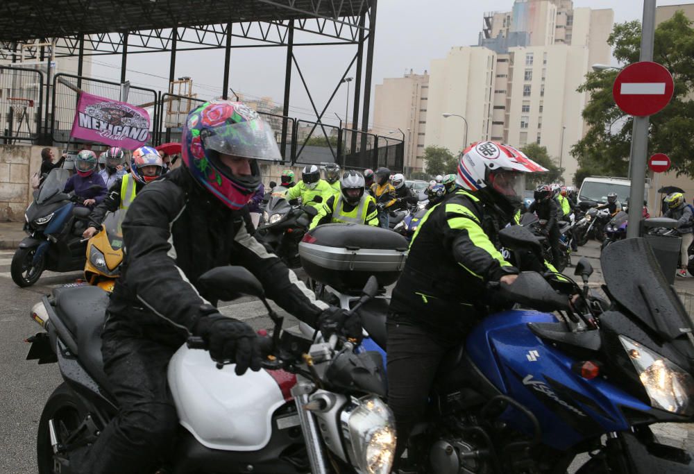 El motociclismo mallorquín recuerda a Luis Salom