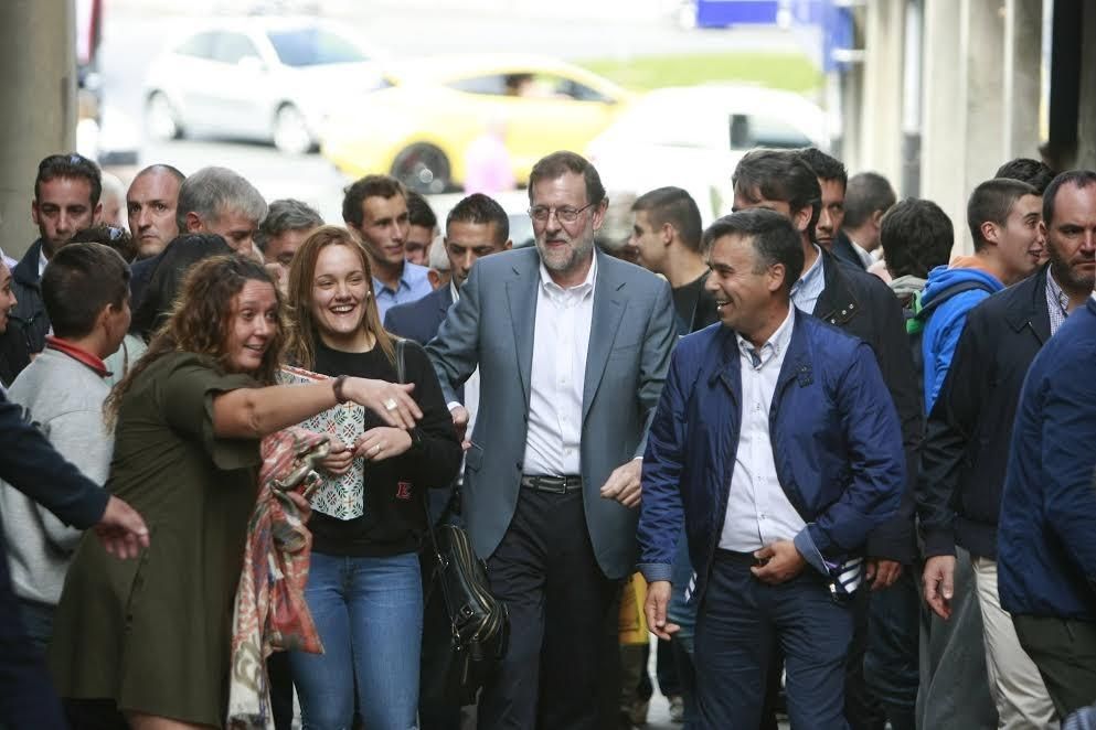 25S | Mitin de Rajoy en Betanzos y Pontedeume