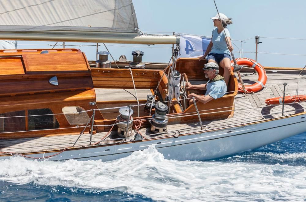 Segona jornada de la regata «I Vela Clàssica Costa Brava» a l''Estartit