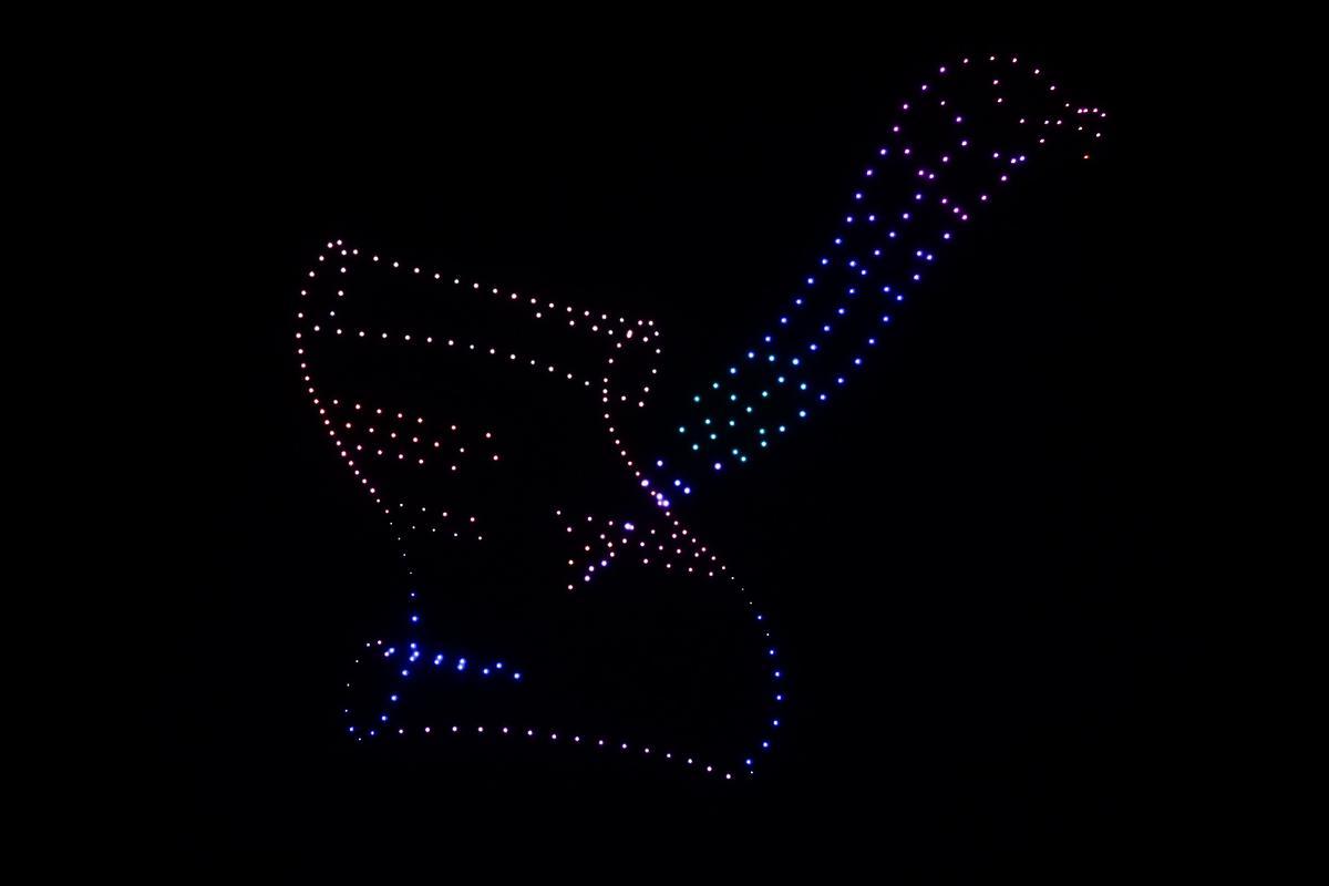 Las mejores imágenes del piromusical ‘Serendipia’ y show de drones de la Magdalena