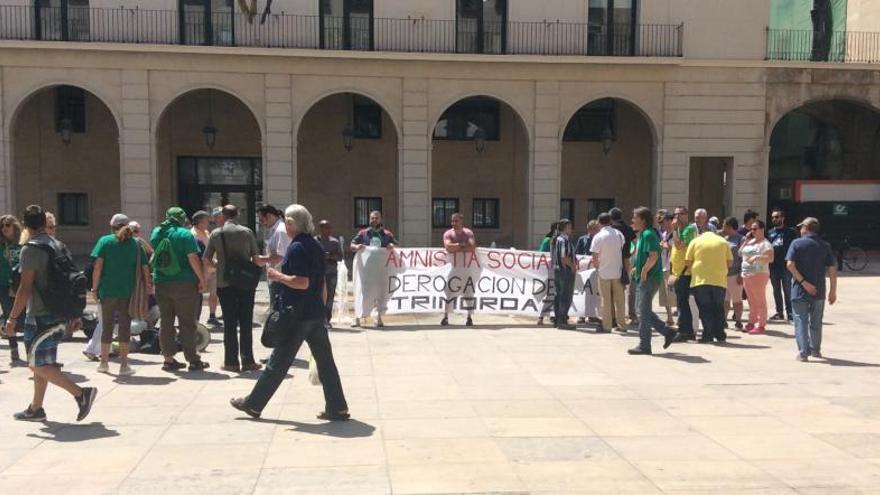 Protesta contra la «Ley Mordaza»