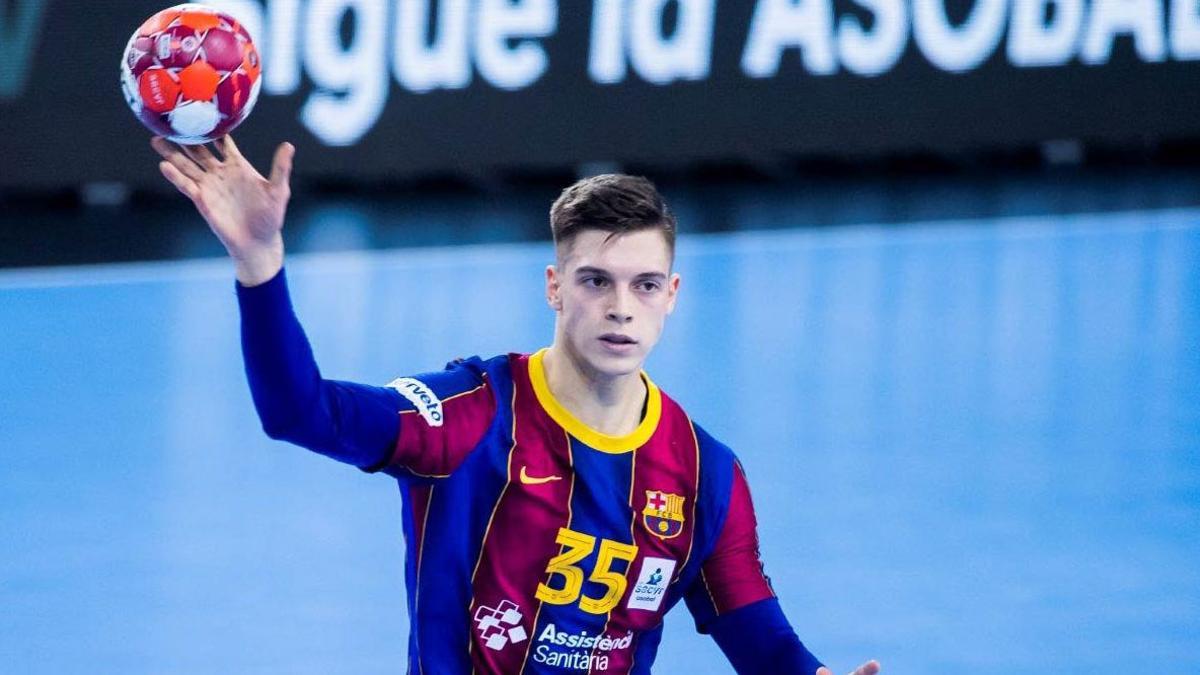 Domen Makuc lideró al Barça en los primeros minutos