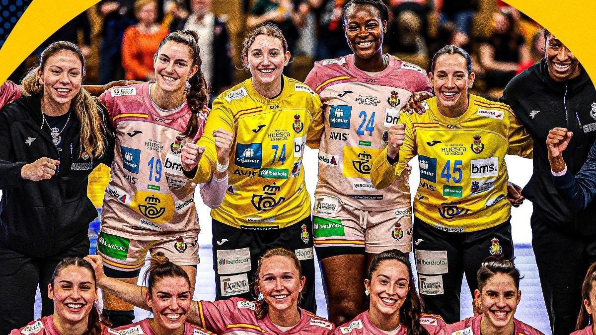 España, tras clasificarse para el Campeonato de Europa de balonmano