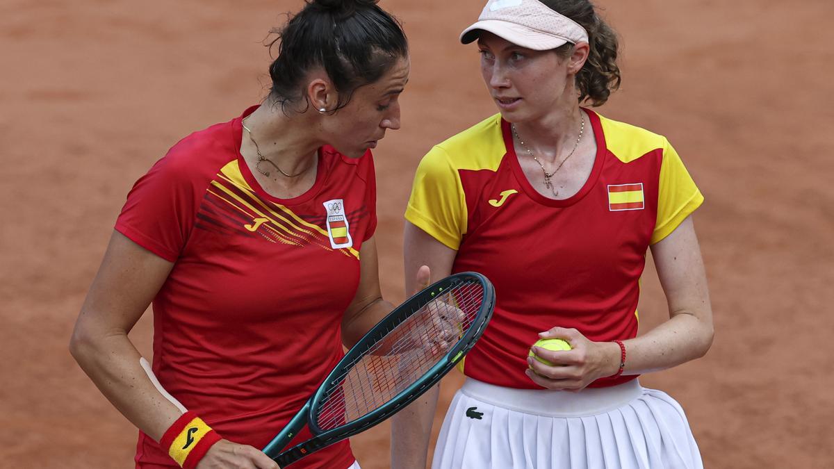 Sara Sorribes y Cristina Bucsa.