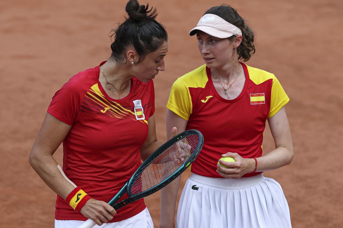 Sara Sorribes y cristina Bucsa, a las puertas del podio