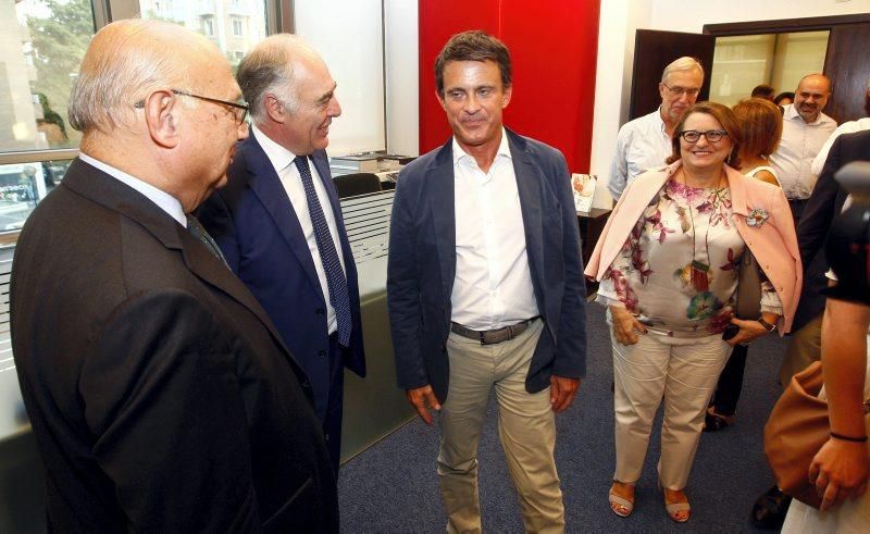 MANUEL VALLS VISITA ZARAGOZA