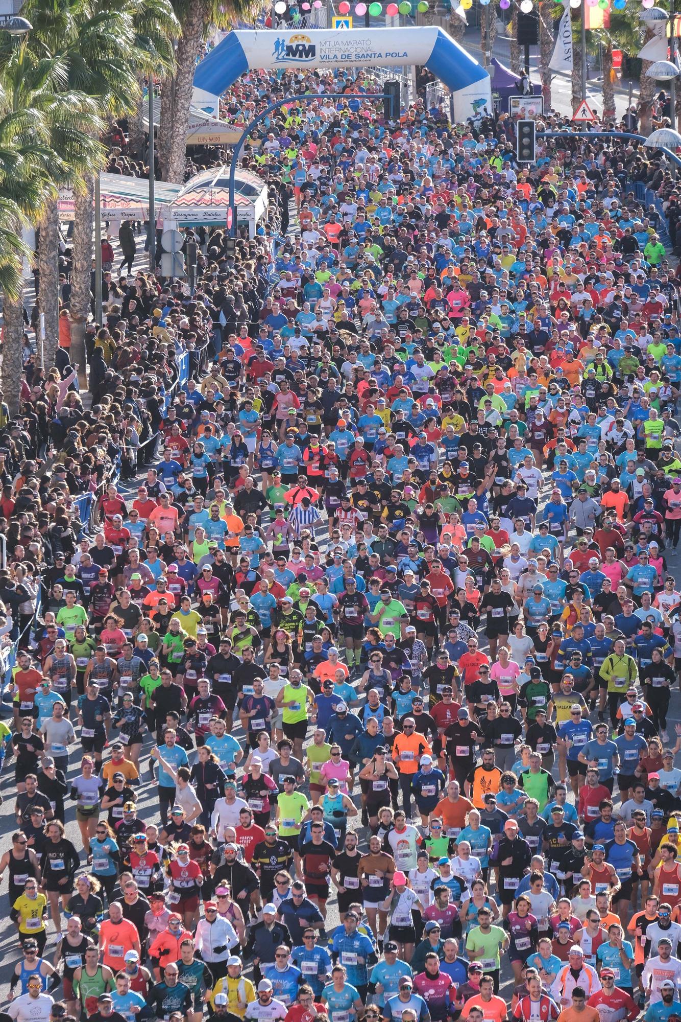 Así ha sido la 31 edición de la Mitja Marató de Santa Pola