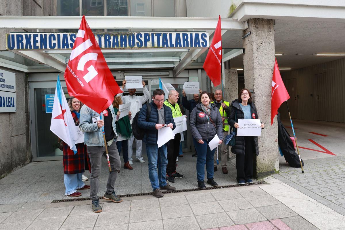 Vigo. Movilización de la CIG por una sanidad pública