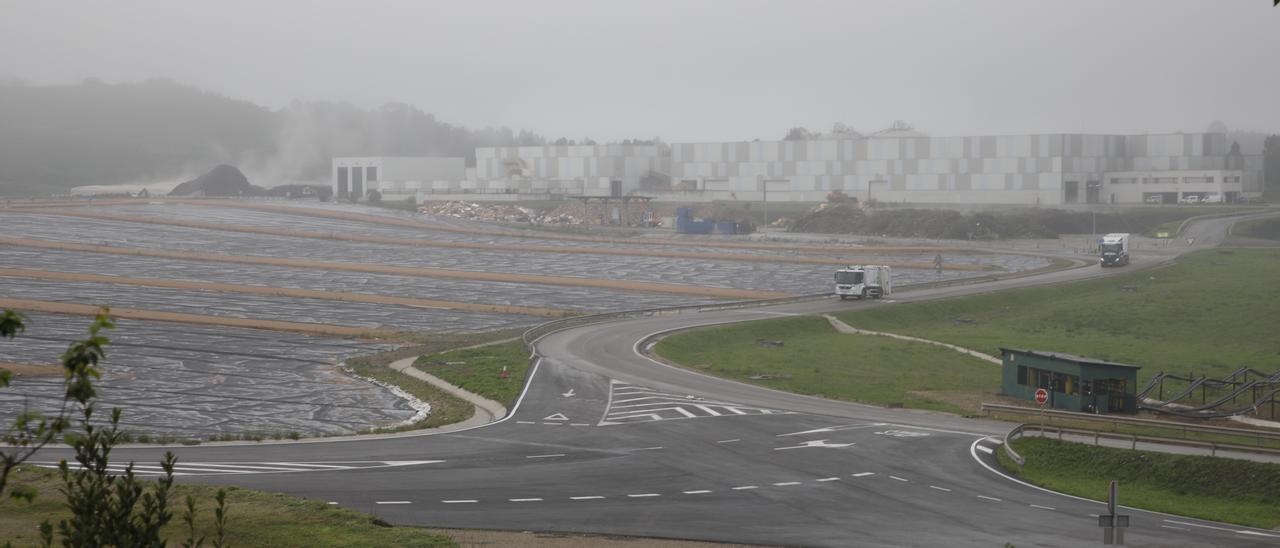 Avances en las obras de la planta de Cogersa.