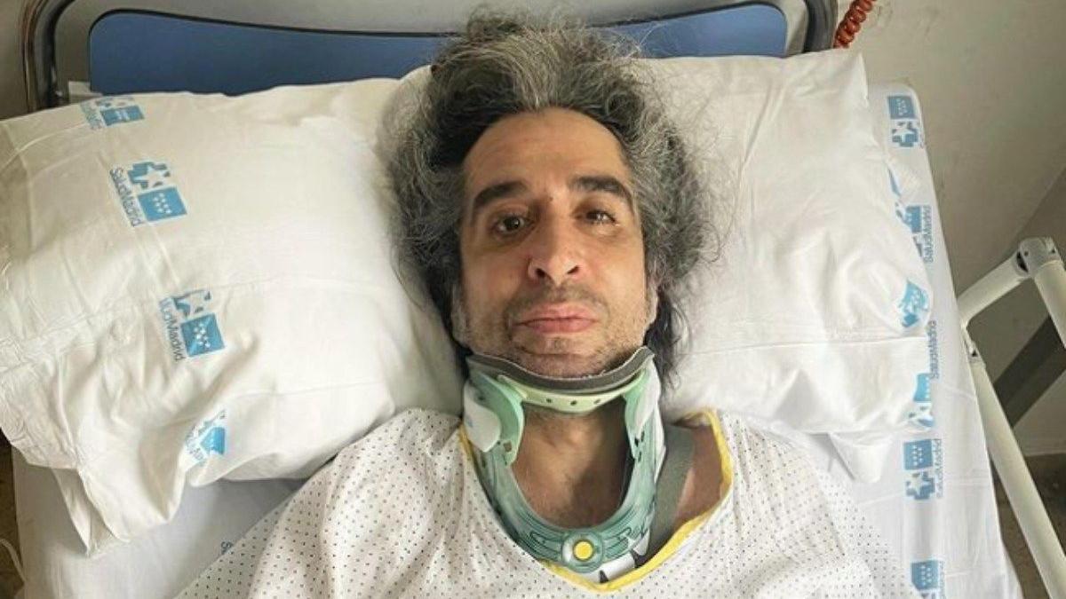 Mario Vaquerizo ingresado en Madrid.