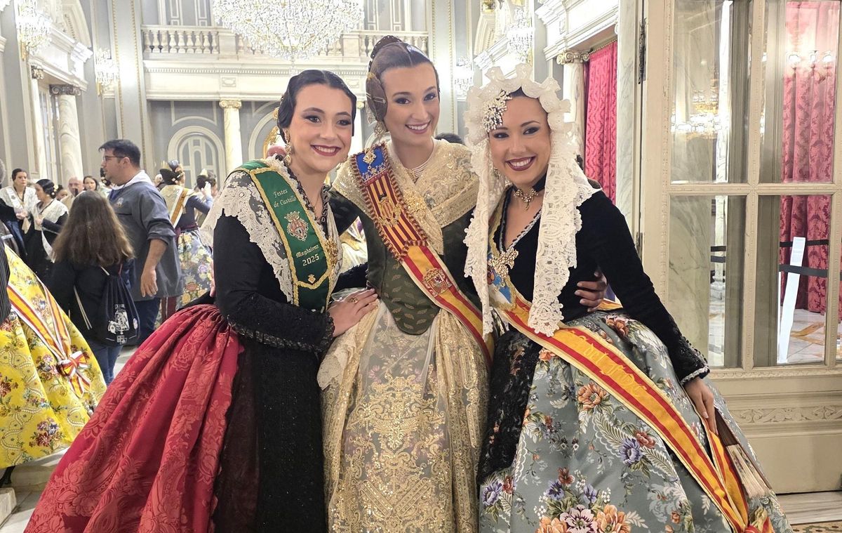 Fallas 2025: Paula Torres, Berta Peiró y Alba Muñoz