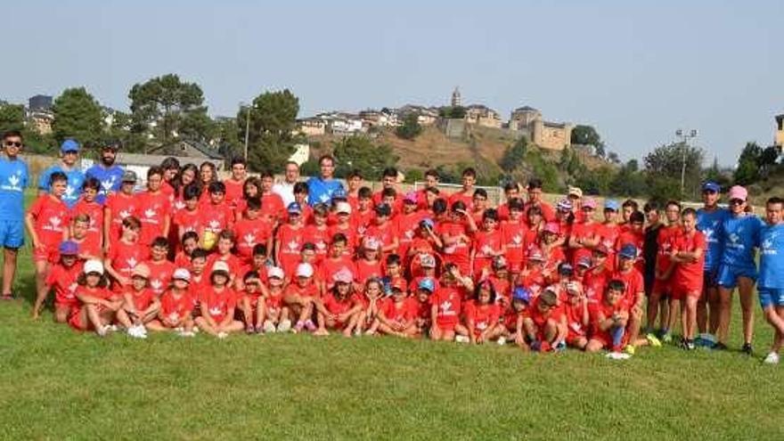 Participantes en el Campus de Sanabria.