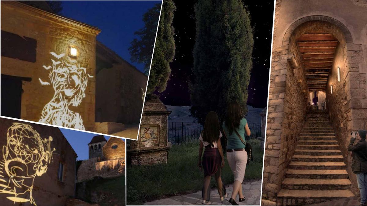 Nueva iluminación para potenciar uno de los pueblos más bonitos de España, en Castellón