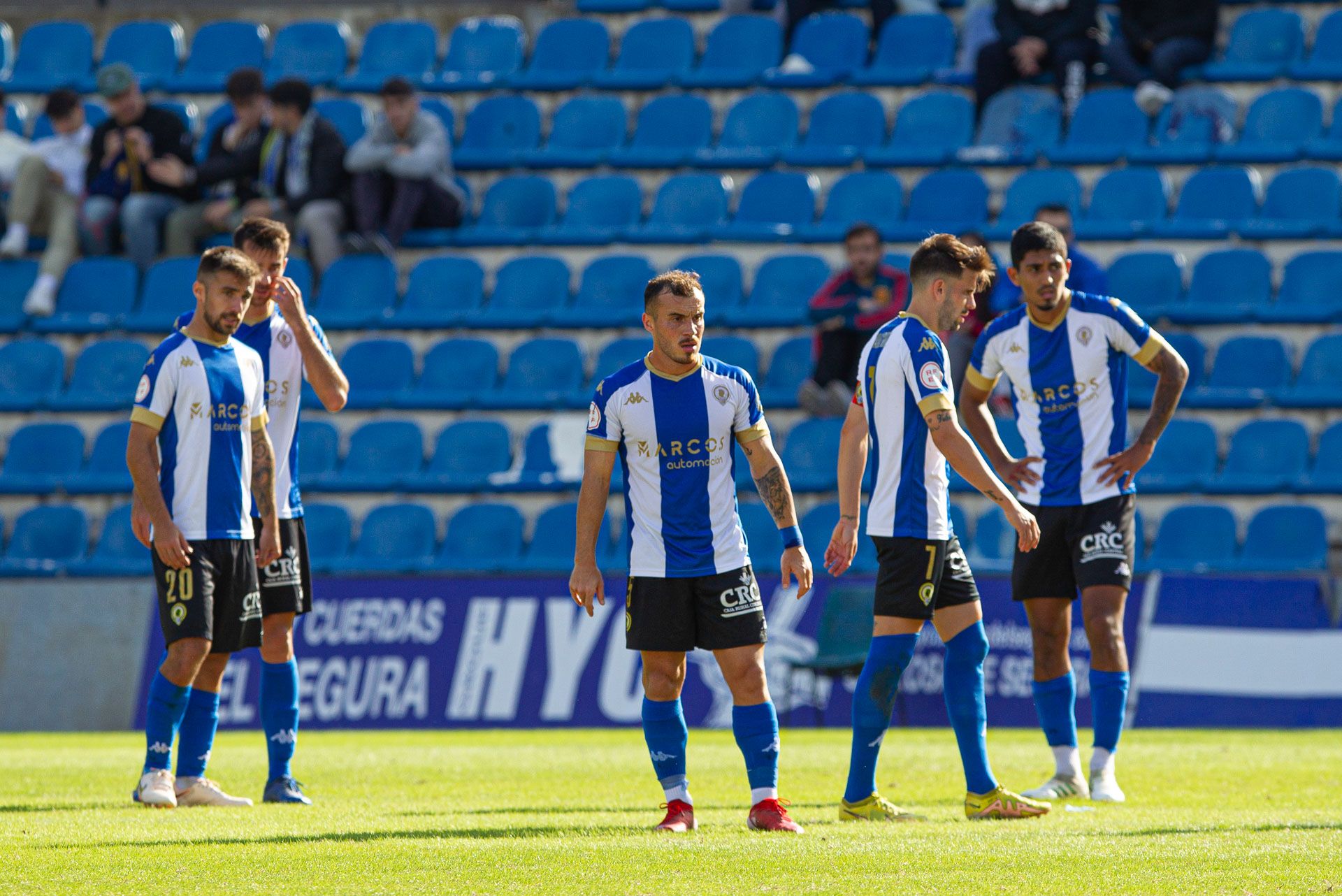 La afición del Hércules estalla tras la derrota frente al Lleida