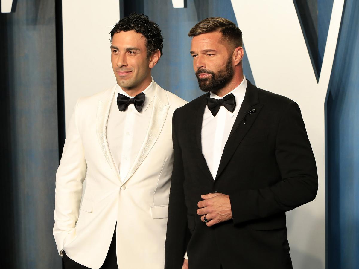 Ricky Martin y Jwan Yosef en una imagen de archivo