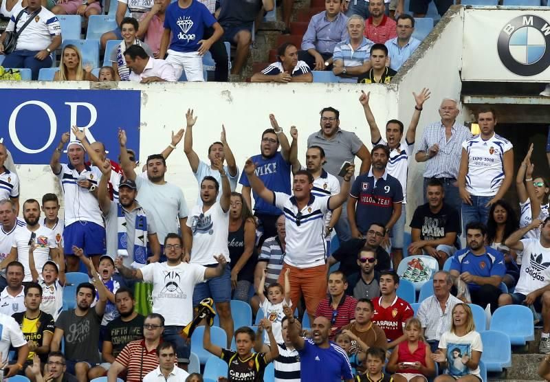 Primer partido de liga del Real Zaragoza