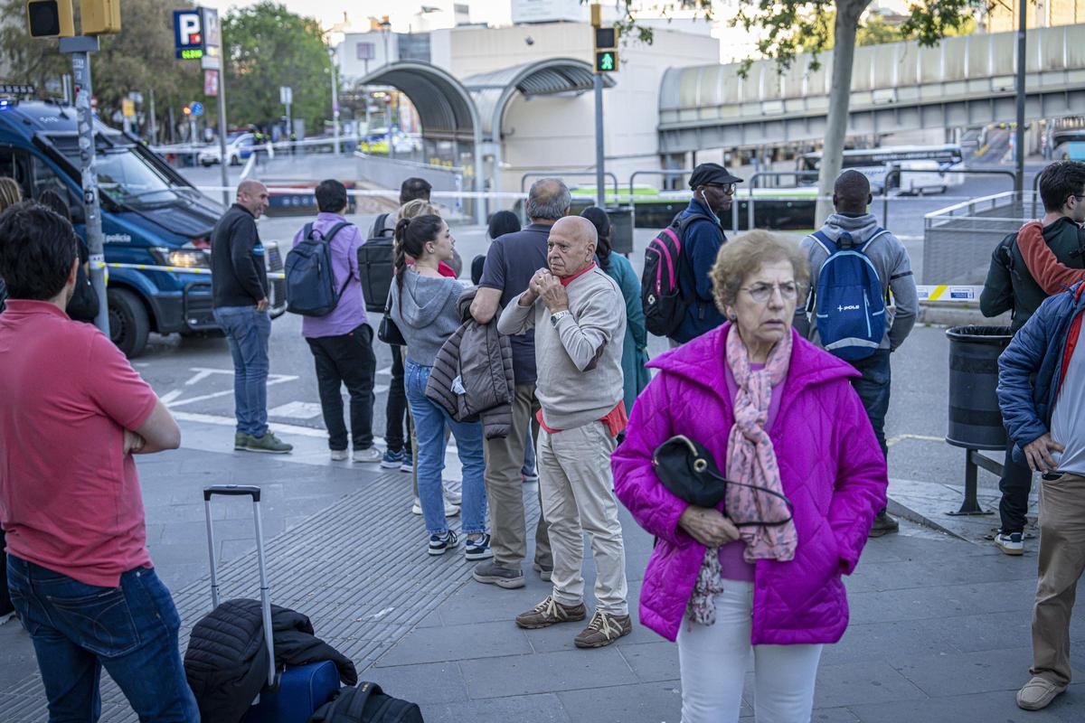 Un objeto sospechoso provoca el cierre durante tres horas de la Estación del Nord de Barcelona