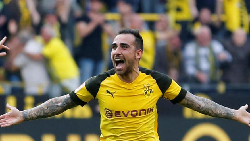 Paco Alcácer, golea con el Borussia Dortmund