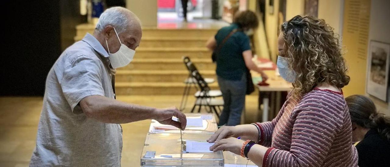 Las votaciones de las primarias de Més se realizaron el domingo.