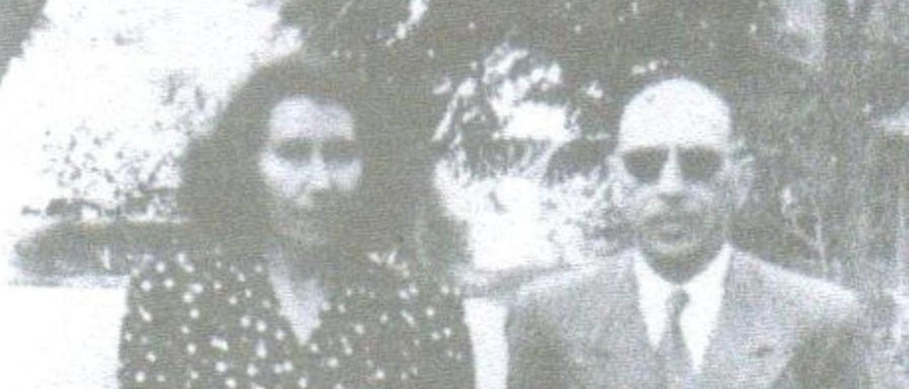 María Teresa Prieto con Igor Stravinsky