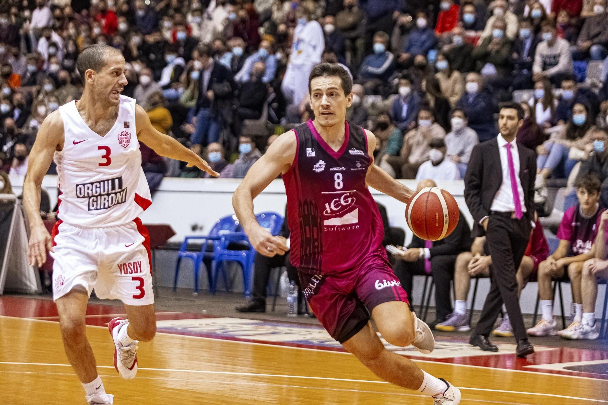 Les millors imatges de l'ICG Força Lleida - Bàsquet Girona