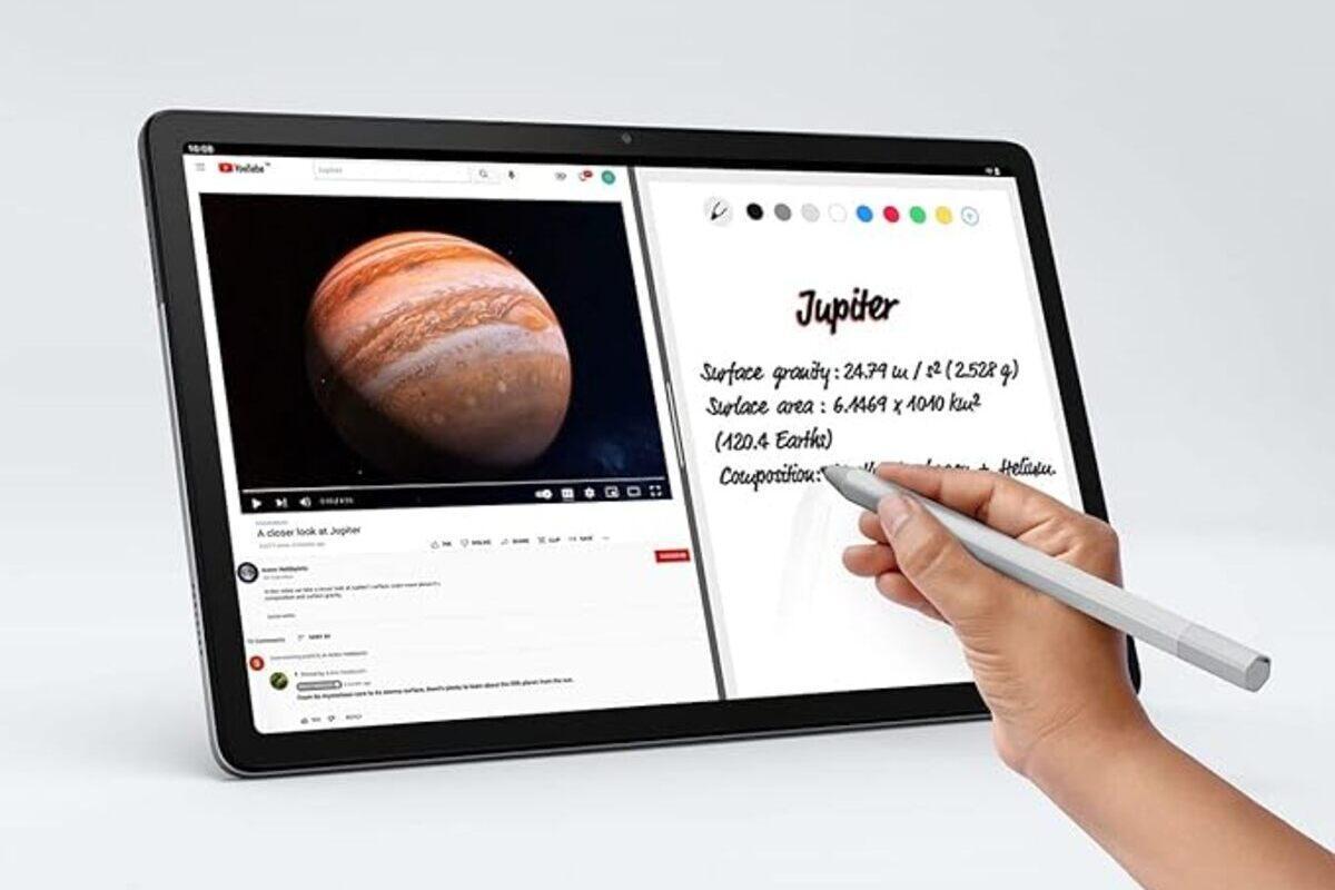 Lenovo Tab P11, la tablet con lápiz que triunfa por 200 €
