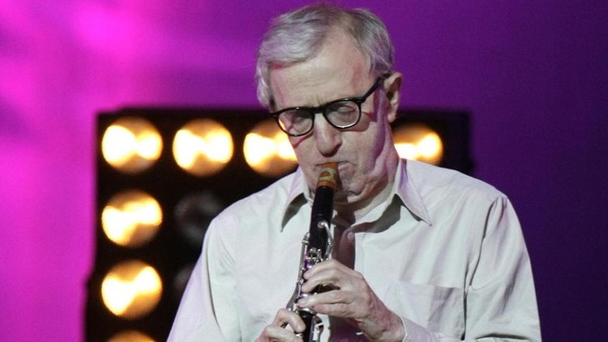 Woody Allen, en un concierto en Moscú en el 2011