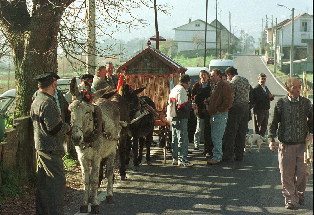 Año Nuevo... y de romería: San Amaro, As Candelas y San Blas