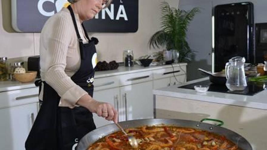 El arroz meloso con langostinos de la alcaldesa