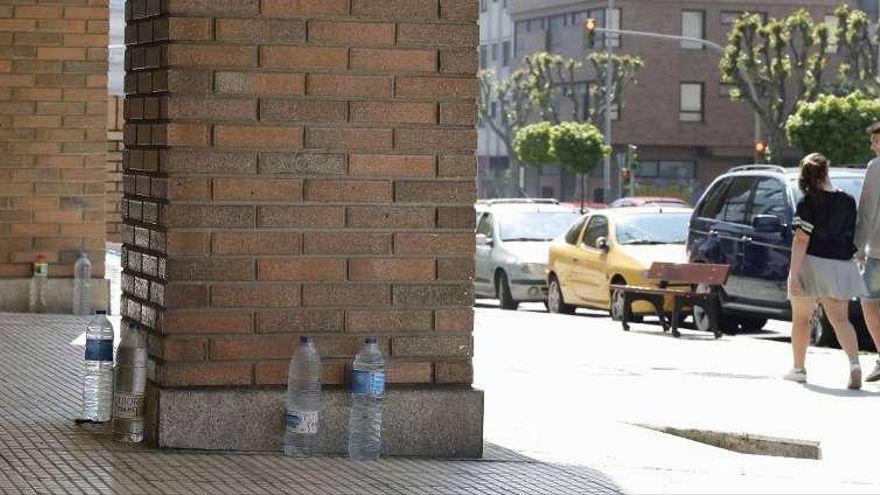 Botellas de agua