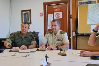 El jefe de Estado Mayor del Ejército de Tierra supervisa en Figueirido la operación Centinela Gallego