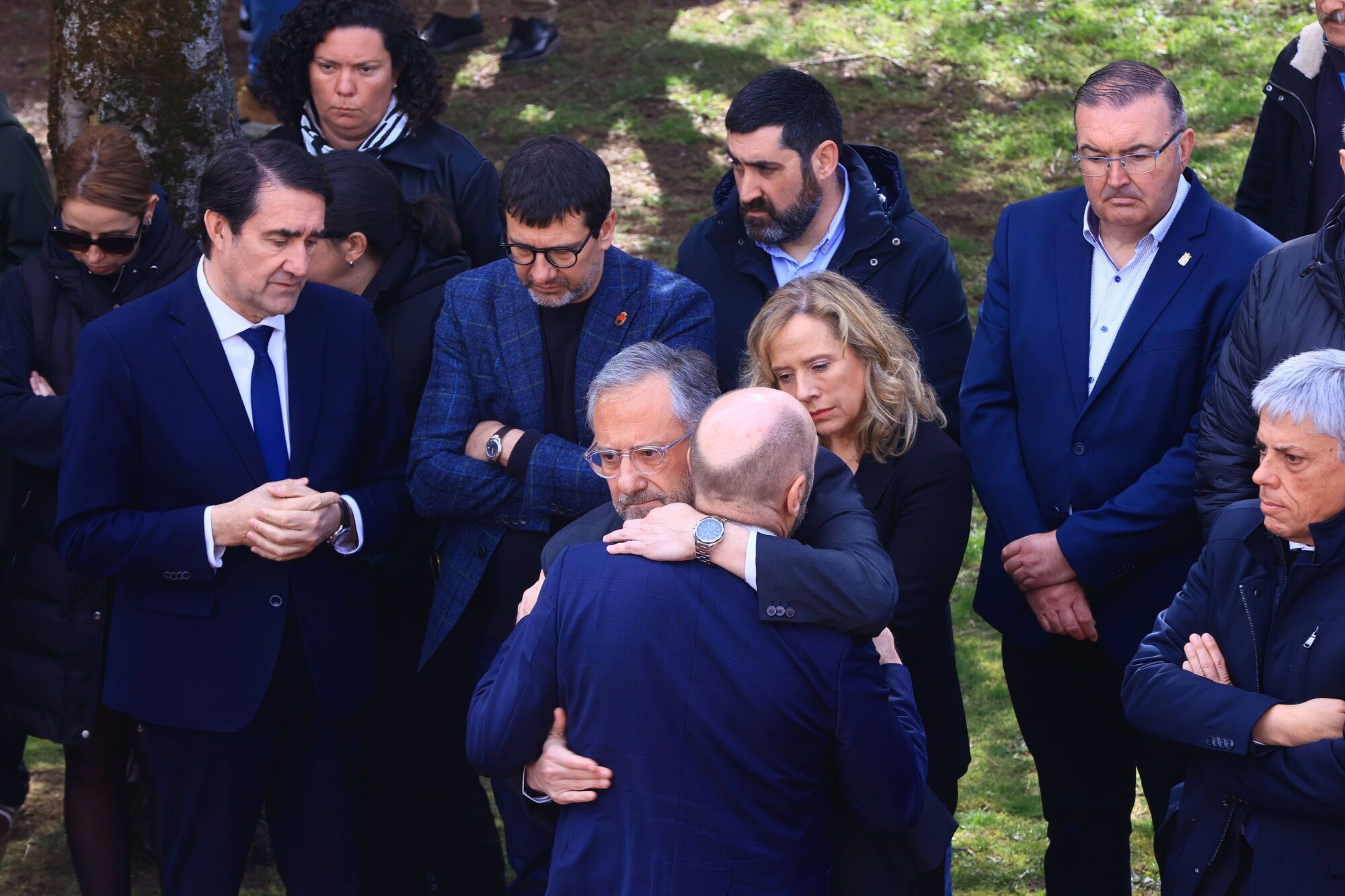 Así fue el desgarrador funeral en Villablino de los fallecidos en el accidente minero de Degaña
