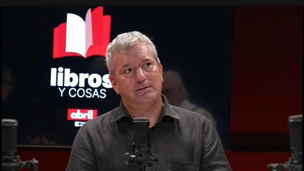Santiago Roncagliolo, en el vídeopodcast del suplemento ABRIL