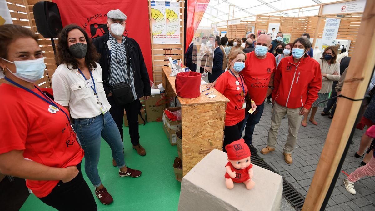 Uno de los stands de la feria